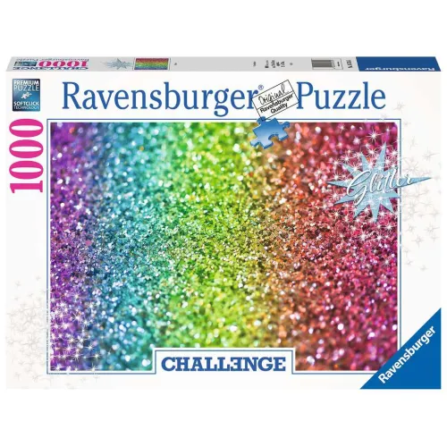 Ravensburger puzzel 1000 stukjes Chellenge Glitter